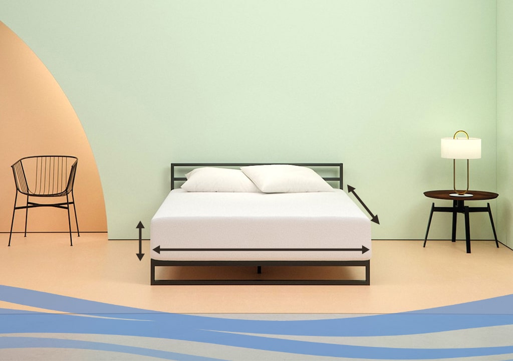 راهنمای انتخاب سایز تشک